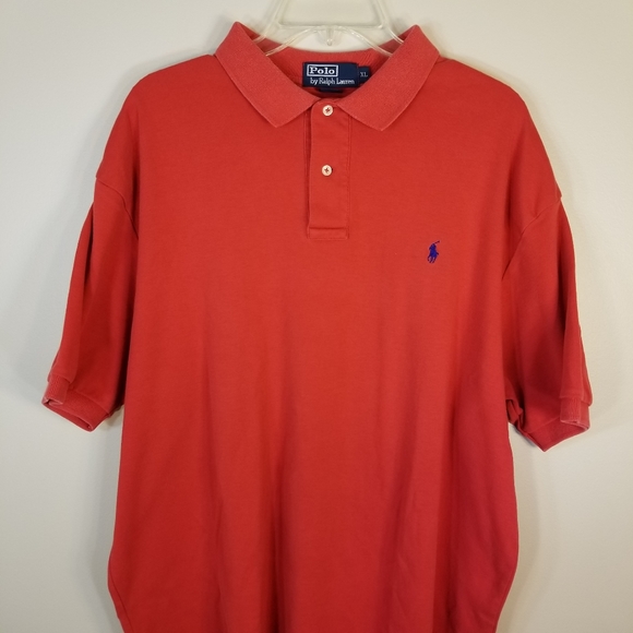Polo Ralph Lauren Red Polo Shirt XL - Picture 15 of 16